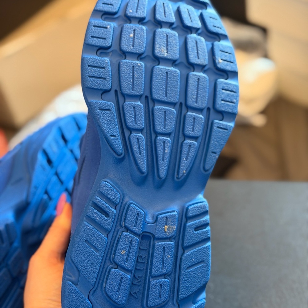 AMIRI Royal blue BRAND NEW!! Bone Runner sneaker - Picture 9 of 13